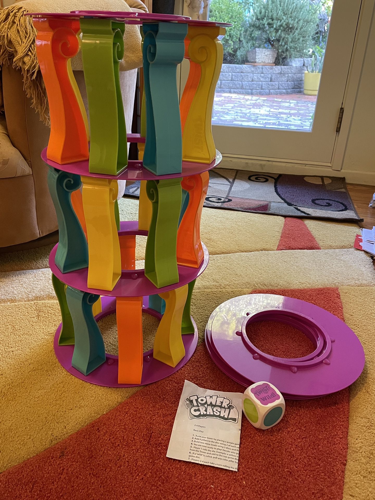 Build and Collapse with Twist Time Tower Crash - The Toy Insider