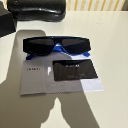 Channel 📺 Blue 🔵 Sunglasses 😎
