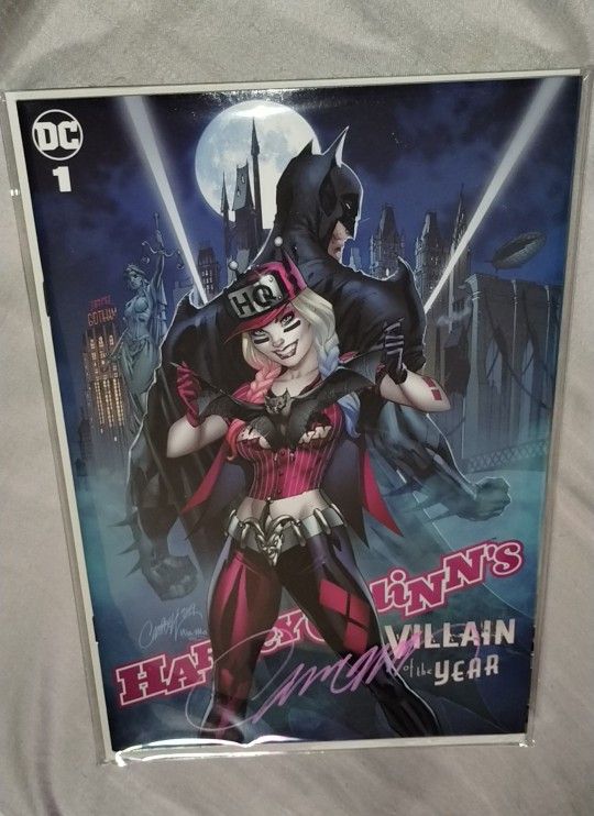 Harley Quinn's VOTY J Scott Campbell Signature
