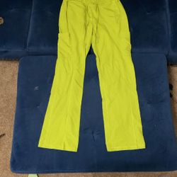 Dickies Lime Green S Scrub Bottoms