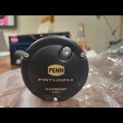 NEW PENN FATHOM II 40 STAR DRAG FISHING REEL