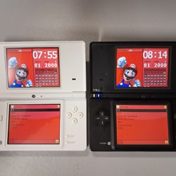 🔥 Nintendo DSi (Black or White) Handheld Console – Loaded with Games! 🔥
