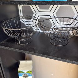 Two Wire Fruit Baskets