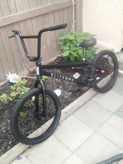 BMX Elite 20 inch black great shape