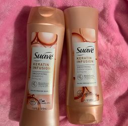 Suave keratin shampoo & conditioner