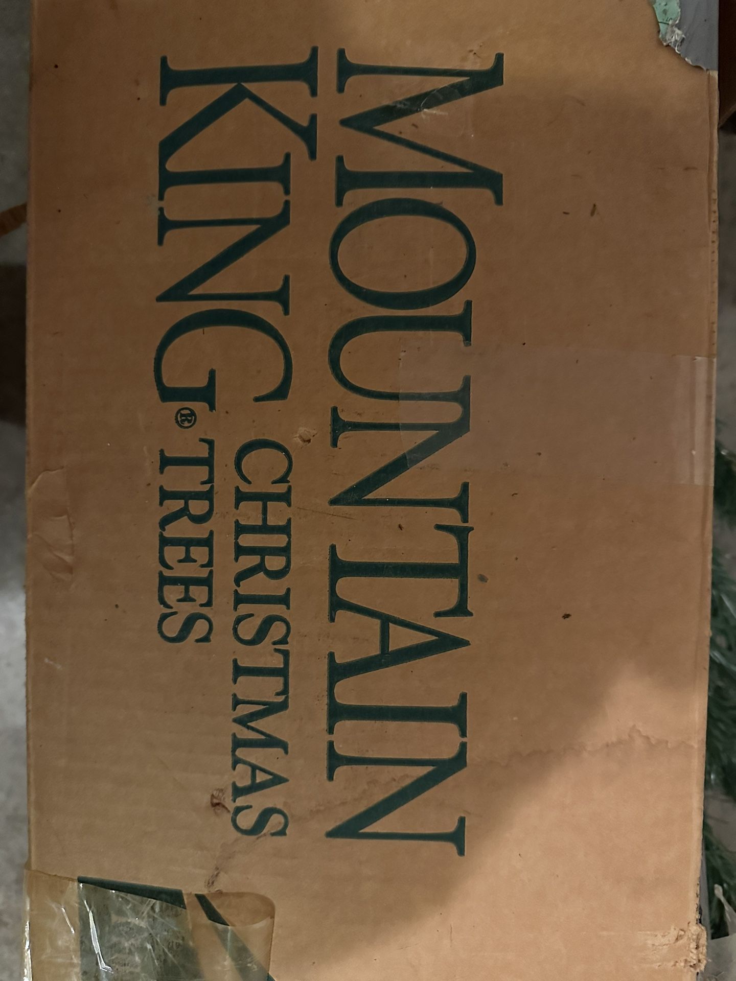 7 Ft. Mountain King Artificial Christmas Tree w/base