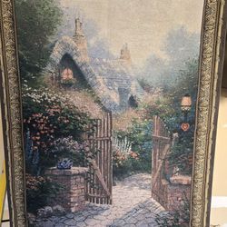 "Hidden Cottage II" by Thomas Kinkade. Kinkade