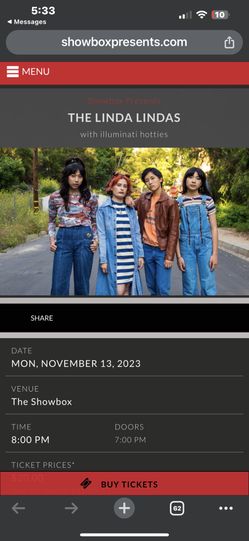 Two Free Tickets To The Linda Lindas