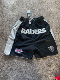 Los Angeles/Vegas Raiders shorts NFL basketball shorts