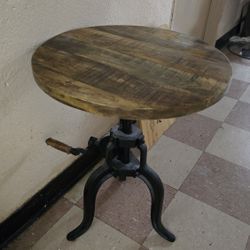 Antique Crank Table 