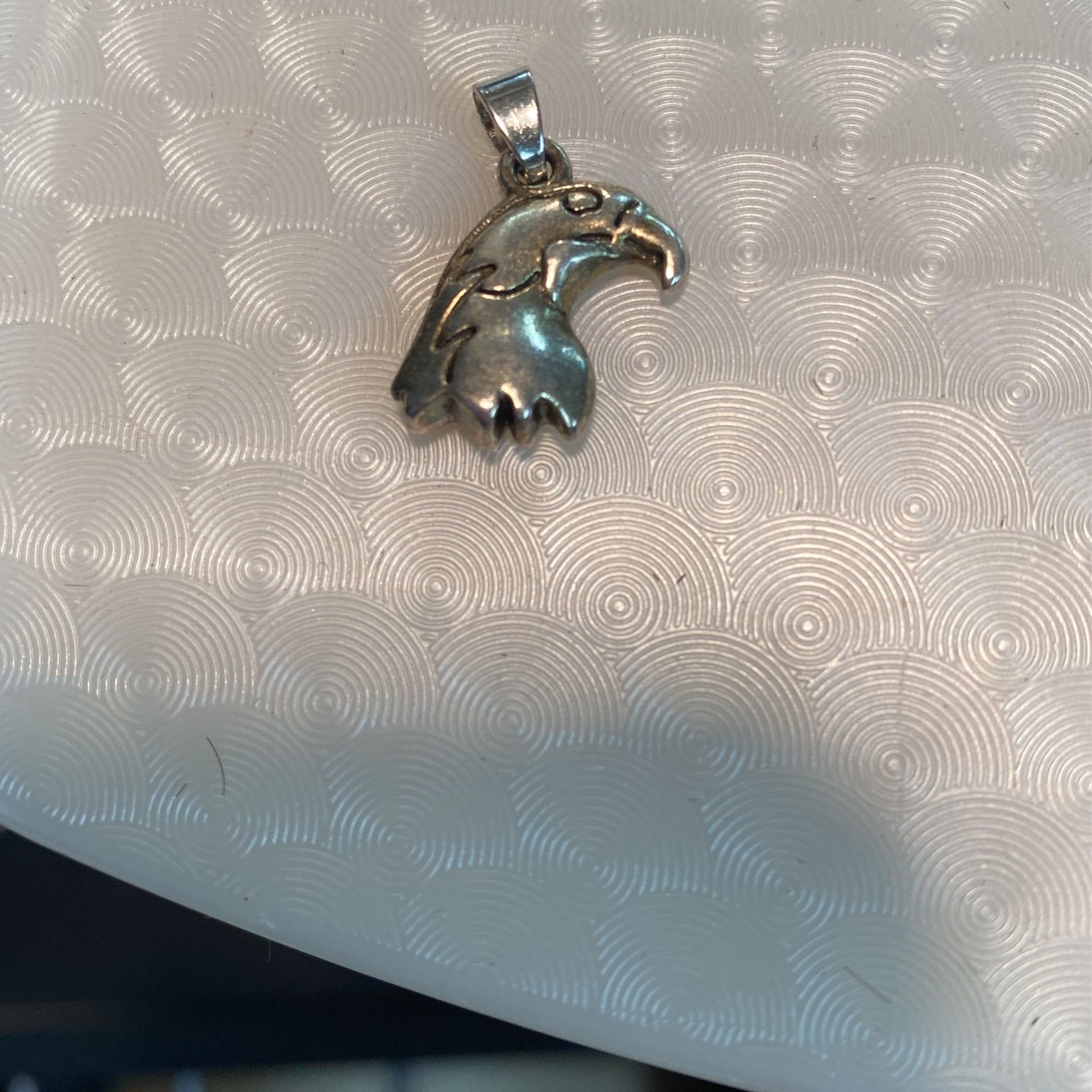 2 Inch Stainless Eagle Pendant