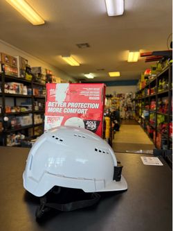 BOLT White Type 2 Class C Vented Safety Helmet