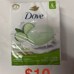 8 Dove Bar Soap 