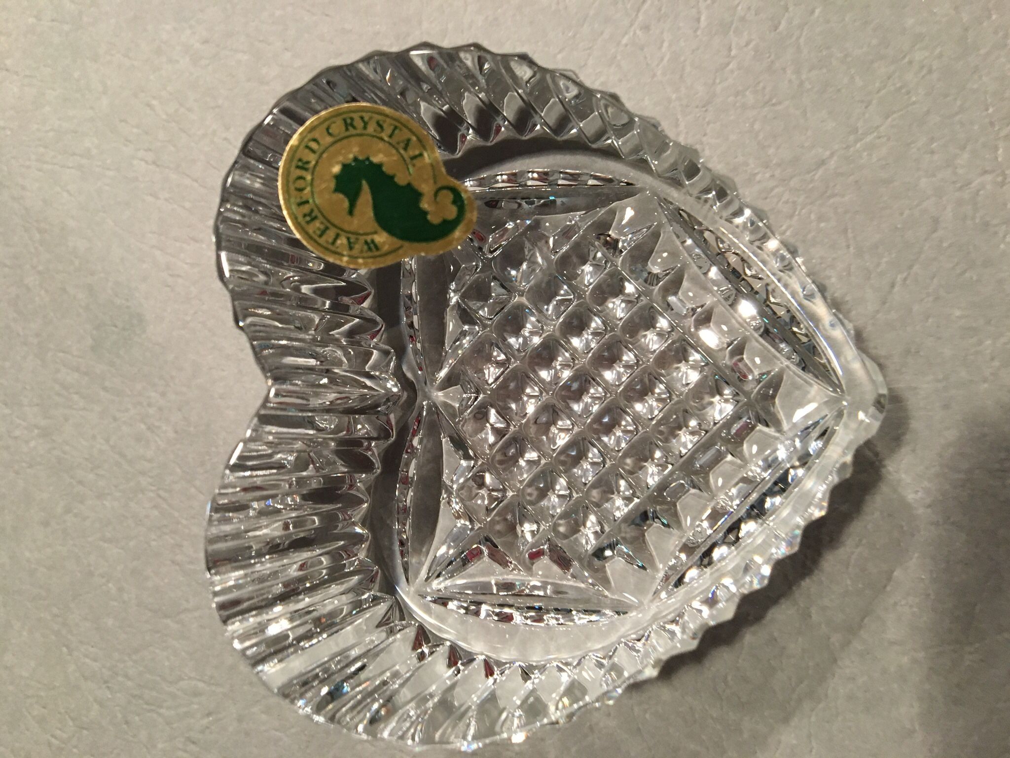 Waterford Heart Paperweight