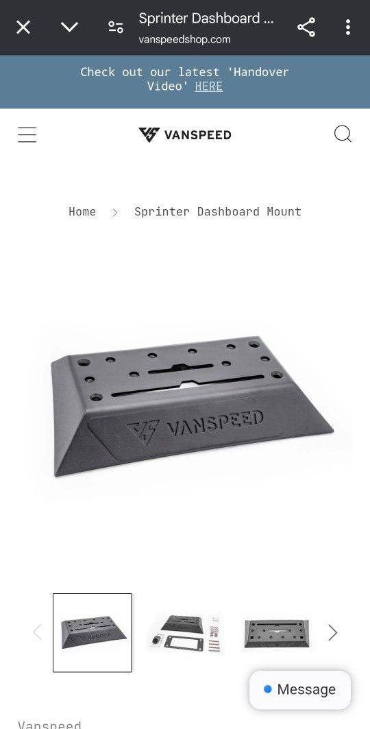 Mercedes Sprinter Van Dashboard Mount