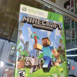 Minecraft Xbox 360 Video Game 