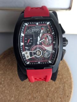 Invicta Diablo Swiss Movement Red & Black Men's Watch Model 25934 – Pre-Owned