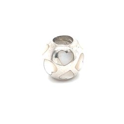 Pandora Mother Of Pearl Heart Charm