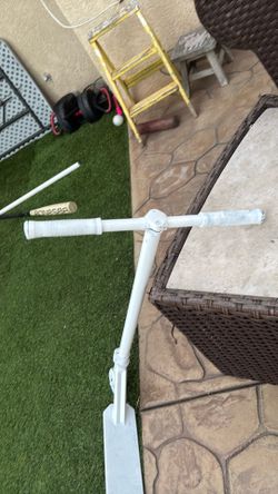 Scooter spray painted white