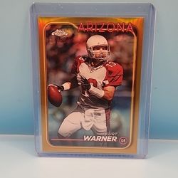 2024 Topps Chrome Kurt Warner Gold #04/50 CARDINALS