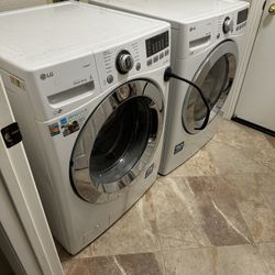 LG Front Load Washer and Dryer 