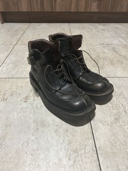 Prada Combat Boots