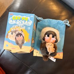 Pop mart crybaby cry me an ocean series (SECRET) the sea otter