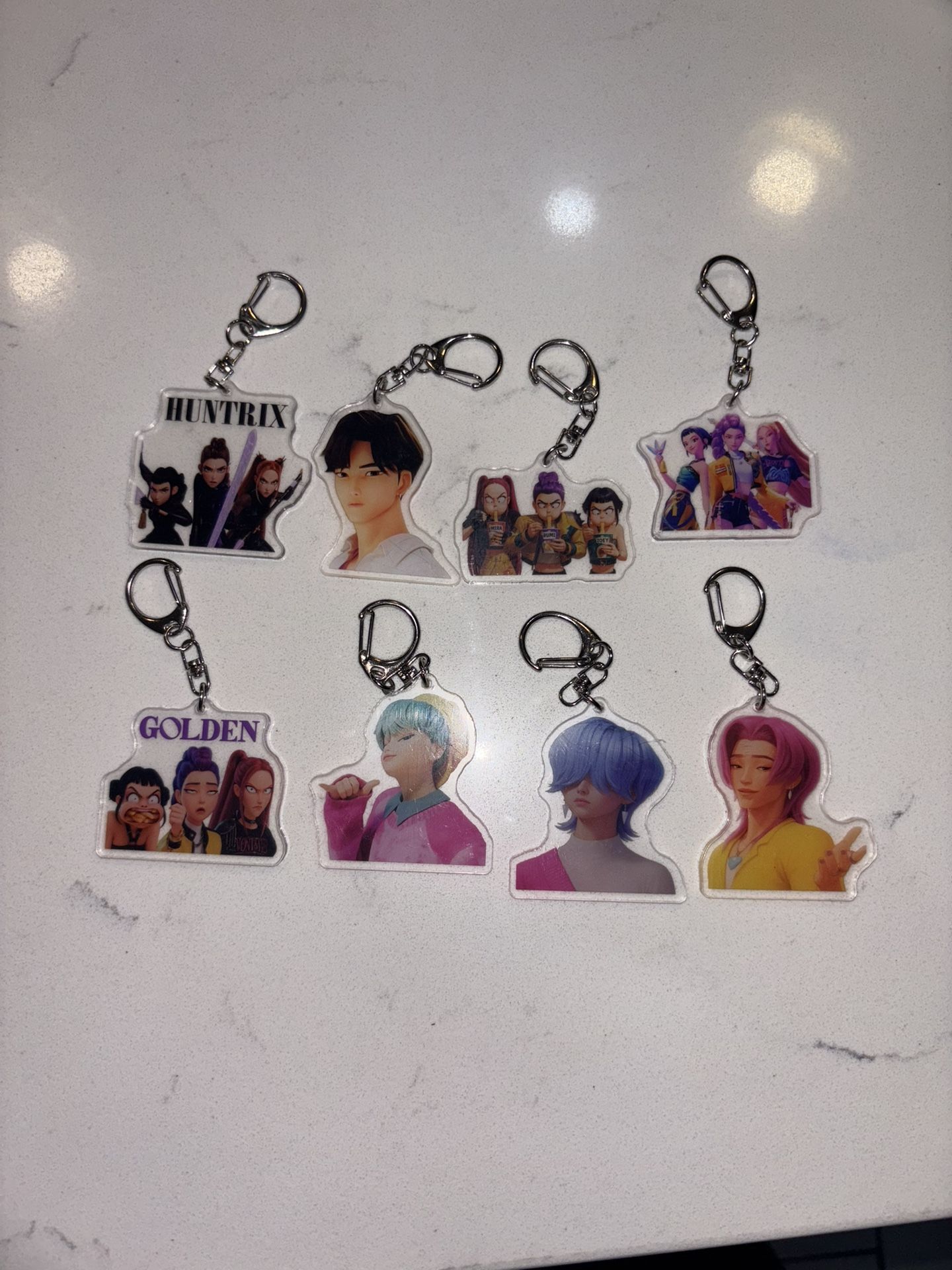 Kpop demon hunter Keychains 