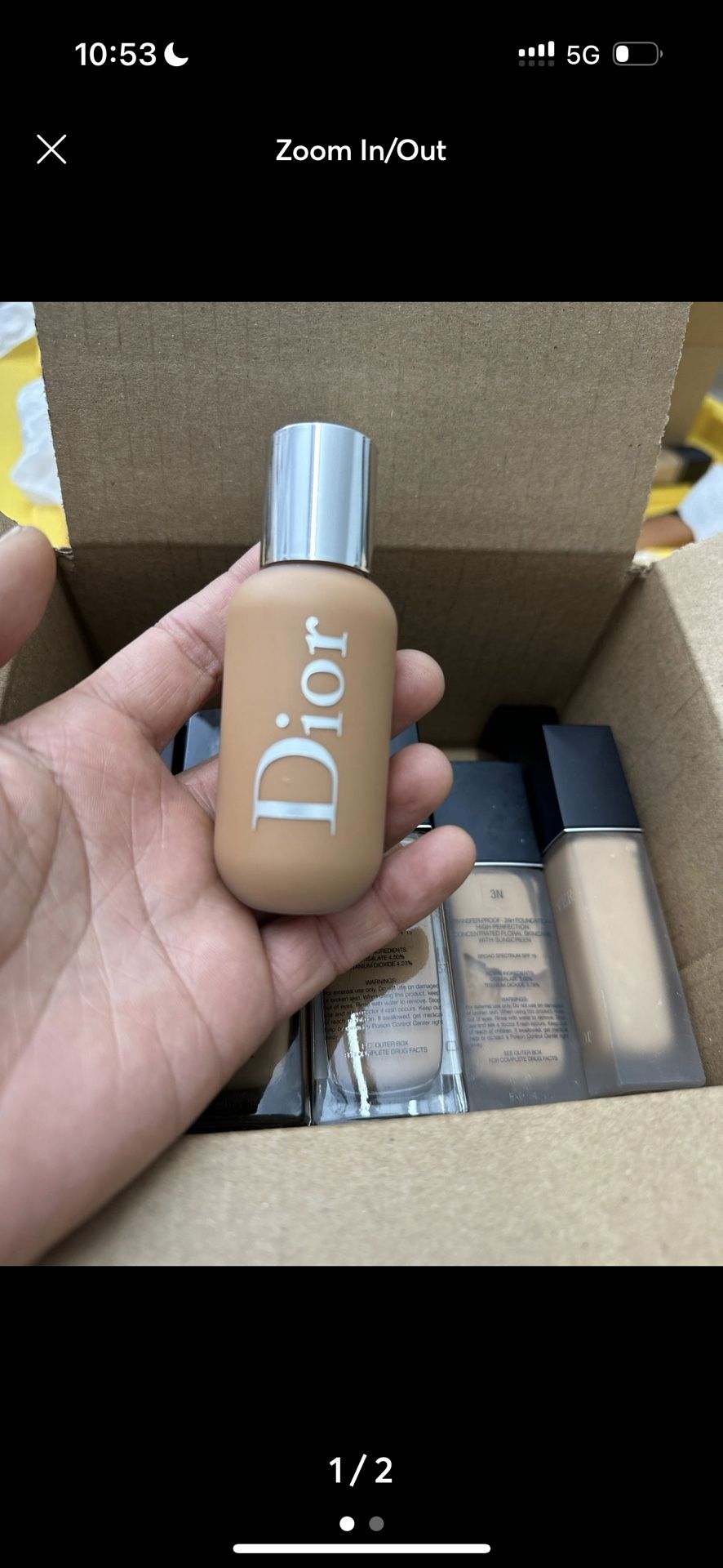 Dior backstage foundation 4N