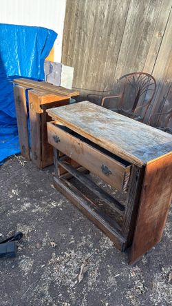 Free Antique Oak 3 Drawer Dresser Project