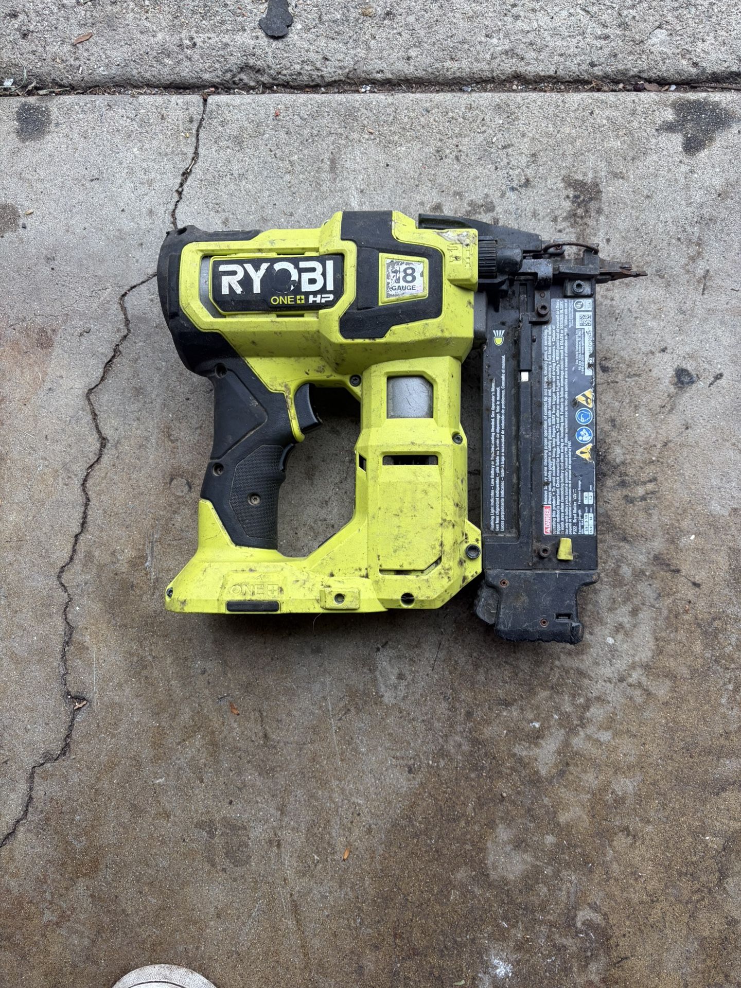 Ryobi Brad Finishing Nail Gun(tool Only)