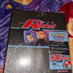 Vintage Rare 2000 Nintendo WOTC Pokmon Team Rocket 3 Ring Binder Sealed  Open for Sale in Tacoma, WA - OfferUp
