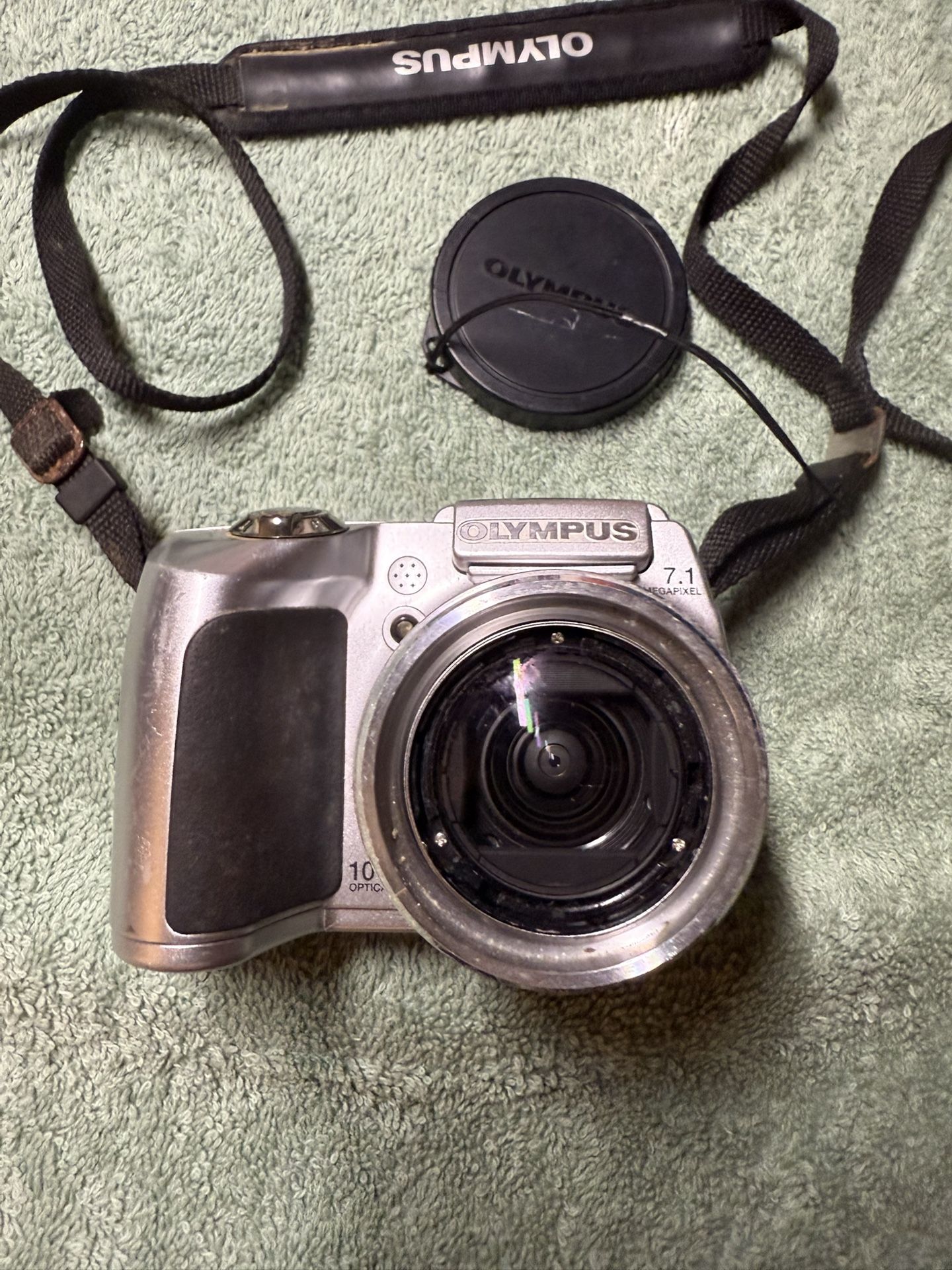 OM SYSTEM OLYMPUS SP-510 Ultra Zoom 7.1MP Digital Camera with Digital Image Stabilized 10x Optical Z