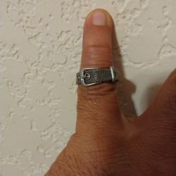 Belt Buckle Ring For Women 