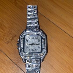 Vvs Moissanite Watch 