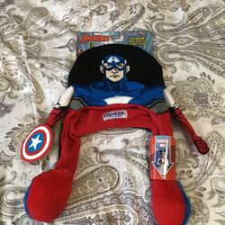 MARVEL AVENGERS CHILDREN  WINTER HAT WITH MOVEABLE LITTLE HANDS,  $15.00  NEW