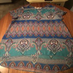 NorthStyle Size 1X Thin High Low Shirt