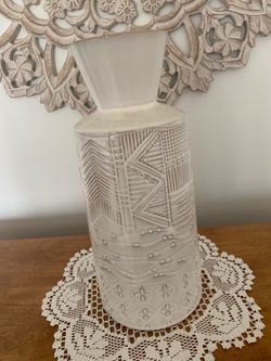 Beautiful White Ceramic Vase