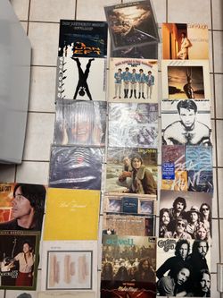 Random collection of vinyls