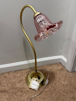 Flower lamp w/ extra bulbs