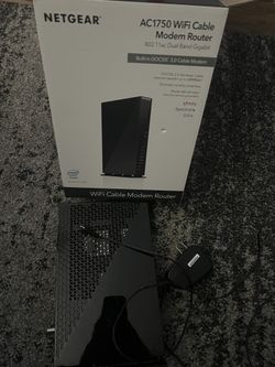 Netgear AC1750 Wi-Fi Cable Modem Router