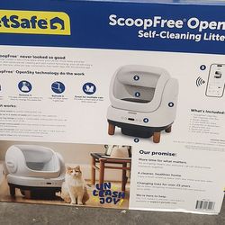 that safe scoop-free open sky automatic cell cleaning cat litter box