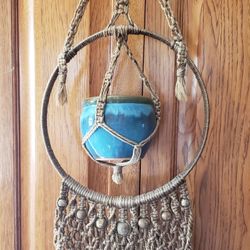 Vintage Macrame Holder