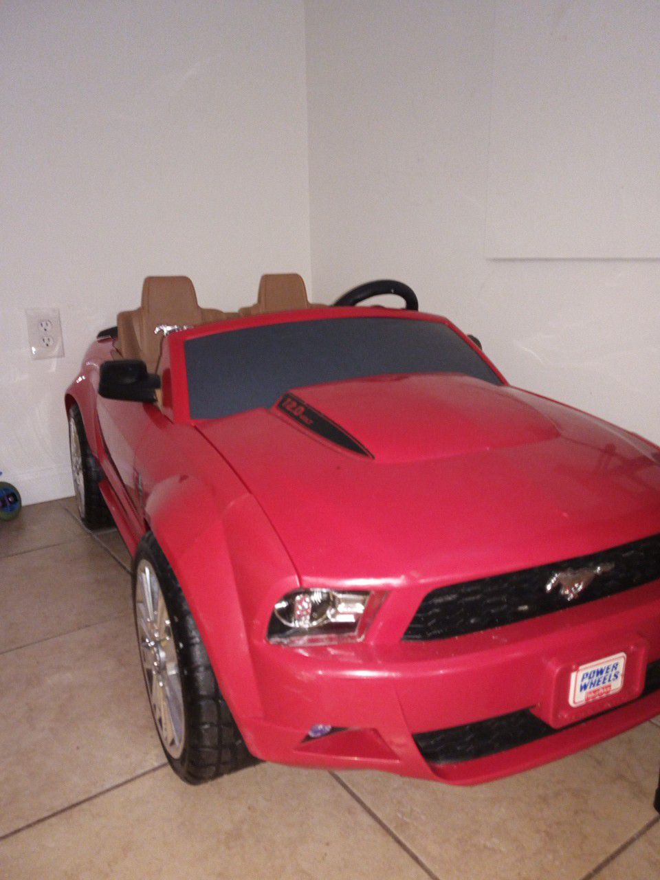 Ford mustang power wheels