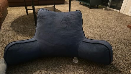Velvet Back Pillow for Bed Sitting Up