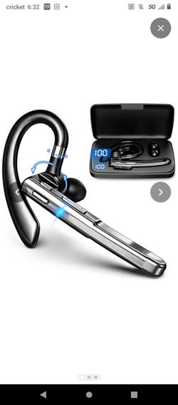 Bluetooth Earpiece with Charging Case