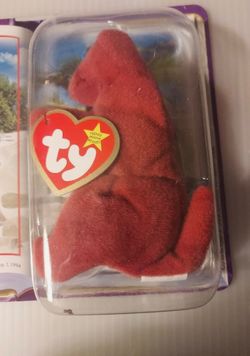 2000 McDonald's Ty Teenie Beanie Baby "Rex The Tyrannosaurus Rex" Orig. Package