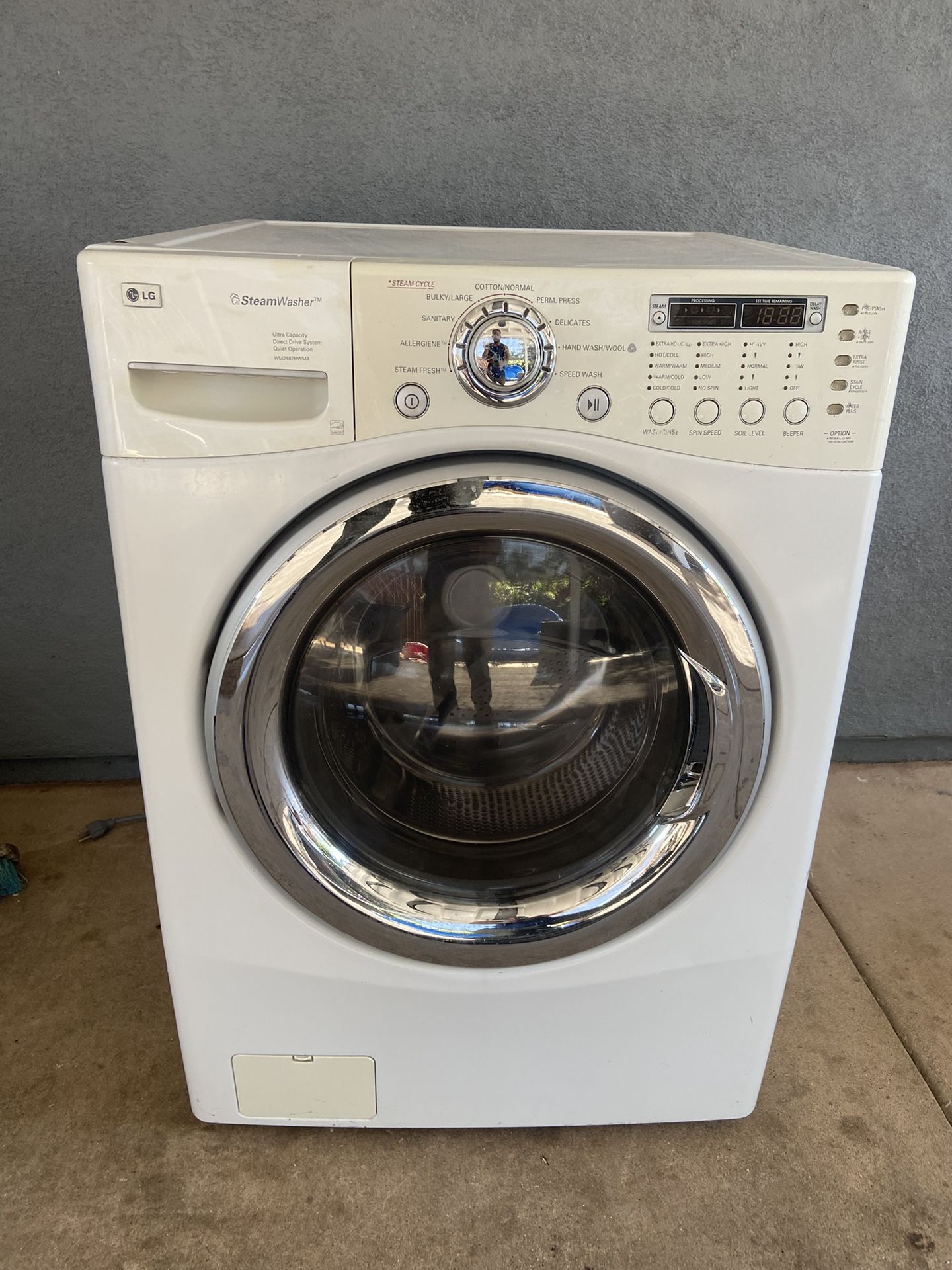 LG Steam Washer Laundry