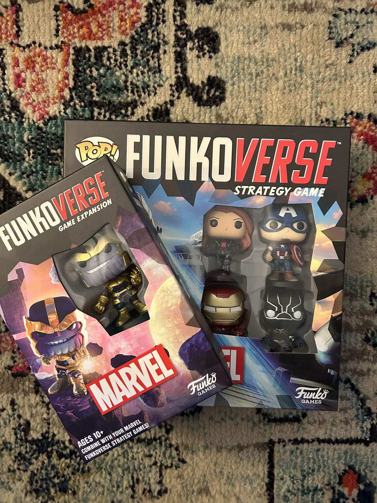 Funkoverse Marvel Strategy Game And Expansion Pack