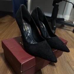 Forever & Always 7.5 Black Pumps